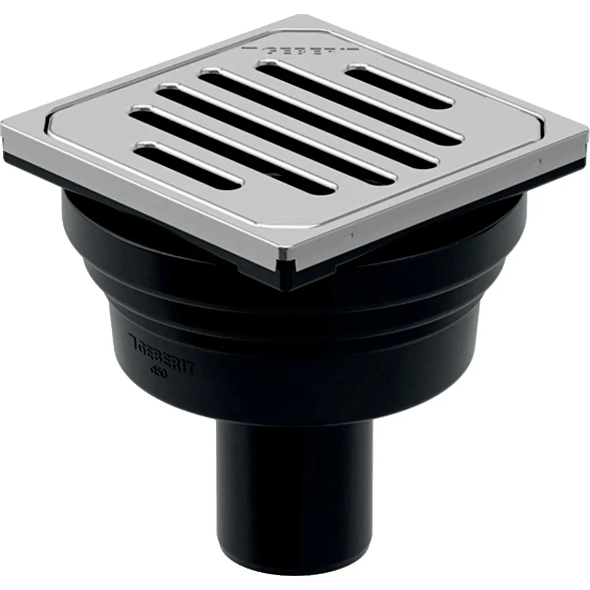 Geberit Varino - vertikāla grīdas notece, d 5 cm 388.033.00.1