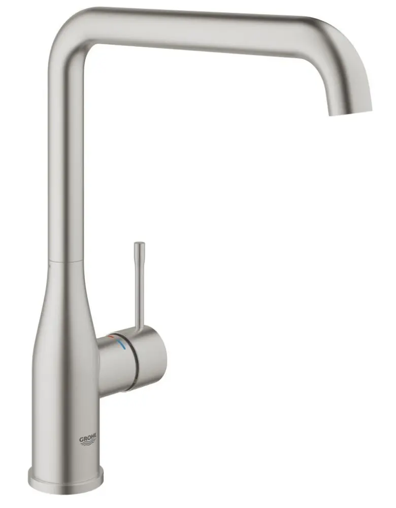 Grohe Essence - virtuves izlietnes vienas sviras maisītājs, SuperSteel 30269DC0