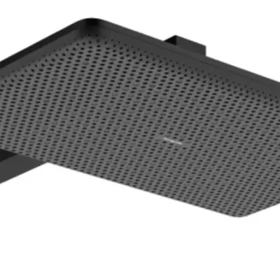 Hansgrohe Raindance Alive Q - galvas duša, 21x34 cm, 2 strūklas veidi, matēti melns 24550670