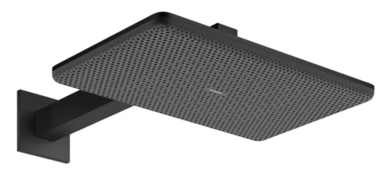 Hansgrohe Raindance Alive Q - galvas duša, 21x34 cm, 2 strūklas veidi, matēti melns 24550670