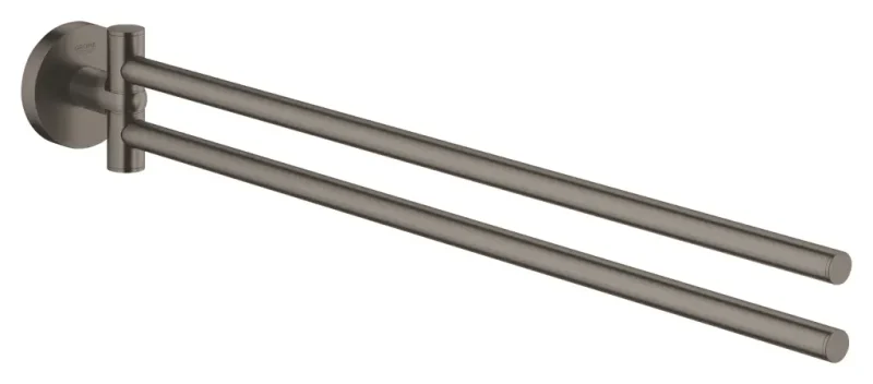 Grohe Essentials - dvieļu turētājs, Hard Graphite birstēts 40371AL1