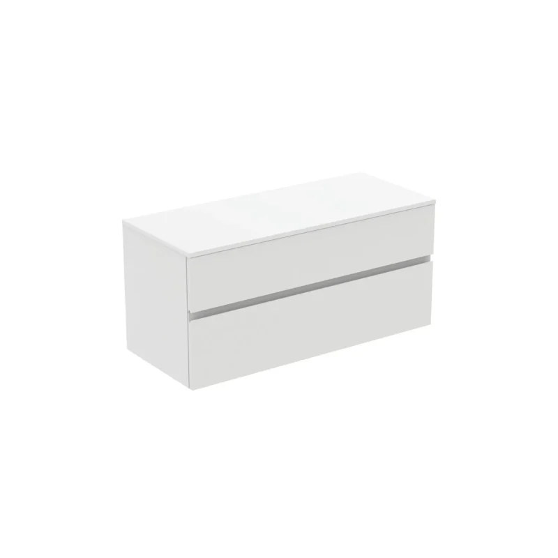 Ideal Standard Finesse - izlietnes skapītis, 120x51x56 cm, 2 atvilktnes, matēti balts E3431Y1