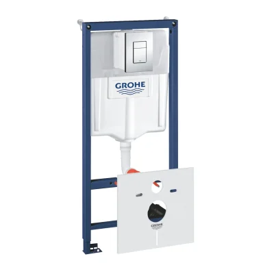 Grohe Rapid SL - zemapmetuma elements ar skalošanas tvertni GD2, vadības plate Skate Cosmopolitan, hroms 38775001