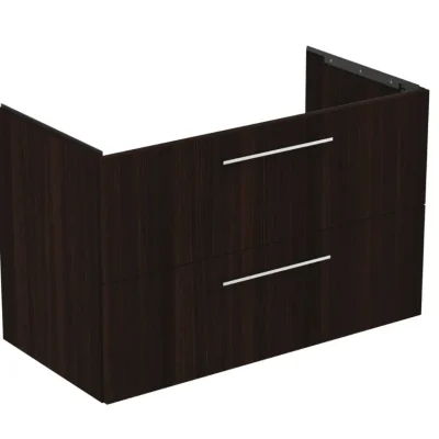 Ideal Standard i.Life B - izlietnes skapītis, 100x63x51 cm, 2 atvilktnes, kreisajā pusē, kafijas ozols T5584NW