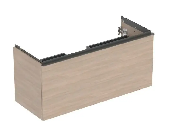Geberit Acanto - izlietnes apakšskapis, 118x54x48 cm, 2 atvilktnes, ozols 503.006.JH.1