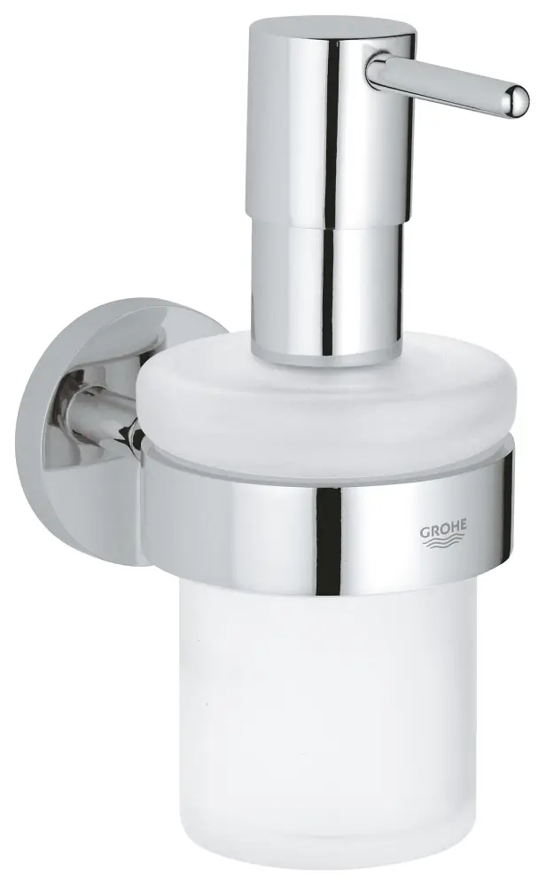 Grohe QuickFix Start - ziepju dozators ar turētāju, stikls/hroms 41195000