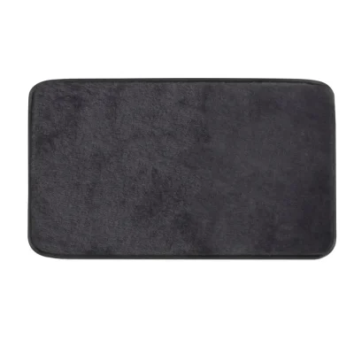 Sapho Gedy Accessoires - vannas paklājiņš 50x80 cm, pretslīdes, melns 96FY508014