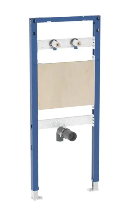 Geberit Duofix - montāžas elements paredzēts izlietnei, 130 cm, virsapmetuma sienas maisītājs 111.450.00.2