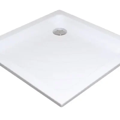 Ravak Kaskada - dušas paliktnis Angela LA, 80x80 cm, AntiBac, balts A014401220