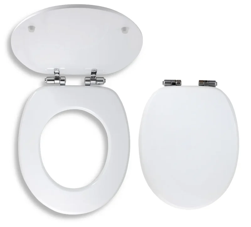 Novaservis Prestige - lēni nolaižams WC sēdeklis, MDF, balts WC/SOFTMDF