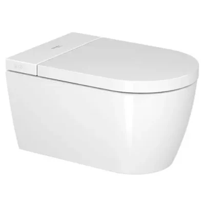 Duravit SensoWash Starck - Duravit SensoWash® Starck f Lite Compact dušas WC komplekts montāžai pie sienas, ar WC sēdekli bez piederumiem 650001012004310