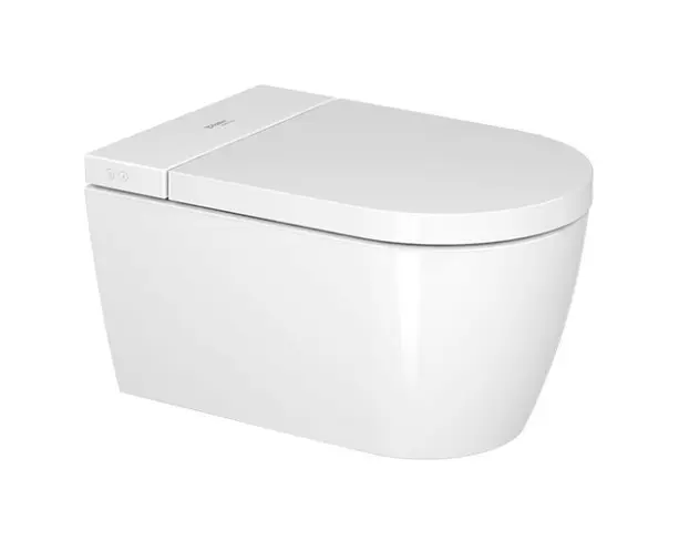 Duravit SensoWash Starck - Duravit SensoWash® Starck f Lite Compact dušas WC komplekts montāžai pie sienas, ar WC sēdekli bez piederumiem 650001012004310