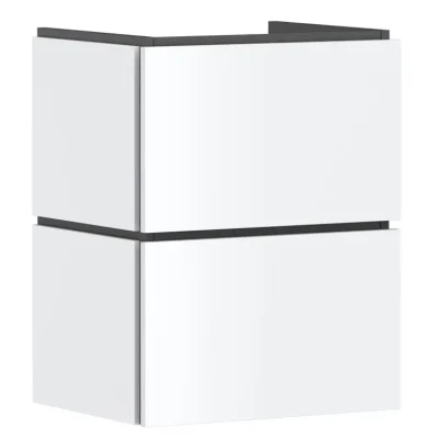 Hansgrohe Xilesa E - izlietnes skapītis, 62x48x38 cm, 2 atvilktnes, matēti balts 54290700