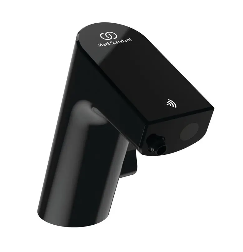 Ideal Standard Intelliflow - elektroniska izlietnes maisītājs, darbība ar baterijām, Black Onyx A7857B3