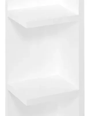 Sapho Riwa - Atvērts plauktu skapis 20x70x15 cm, balts spīdīgs RIW250-0030