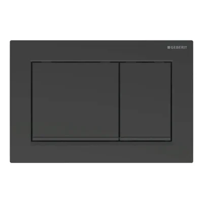 Geberit Omega20 - vadības plate, matēti melna 115.080.16.1