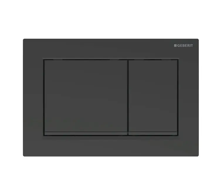 Geberit Omega20 - vadības plate, matēti melna 115.080.16.1