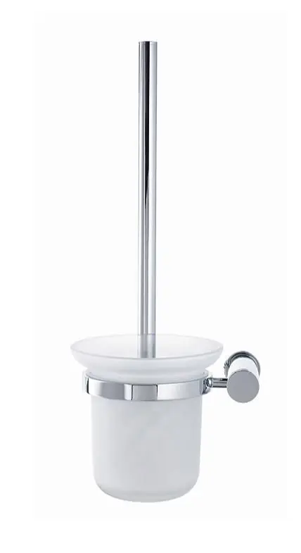 Duravit D-Code - tualetes birstes komplekts, piena stikls / hroms 0099271000