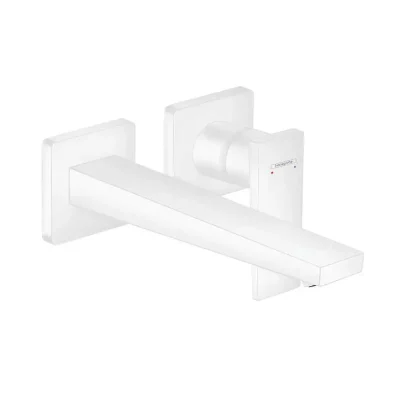 Hansgrohe Metropol - izlietnes maisītājs - zemapmetuma, 2 caurumu montāža, balti matēts 32526700