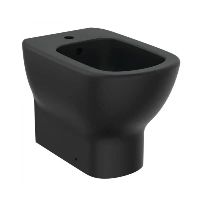 Ideal Standard Tesi - grīdas bidē, ar 1 caurumu maisītājam, melns T3540V3