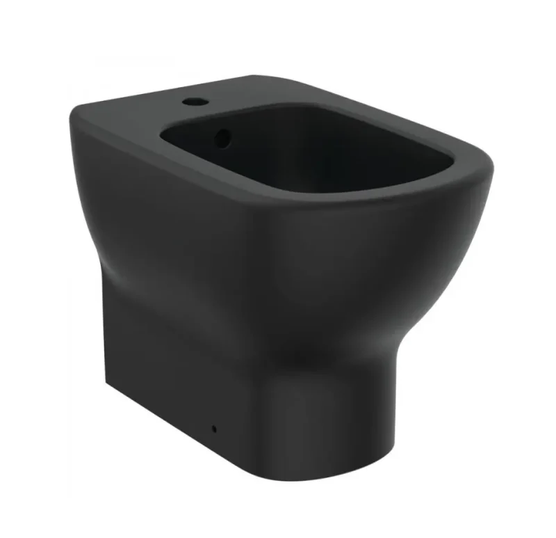 Ideal Standard Tesi - grīdas bidē, ar 1 caurumu maisītājam, melns T3540V3