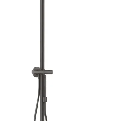 Axor Starck - dušas komplekts ar maisītāju, diametrs 24 cm, 1 strūkla, melns hroms birstēts 12670340