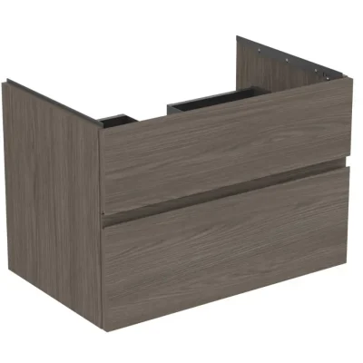 Ideal Standard Finesse - izlietnes skapītis, 80x51x55 cm, 2 atvilktnes, Dark Elm E3396UR