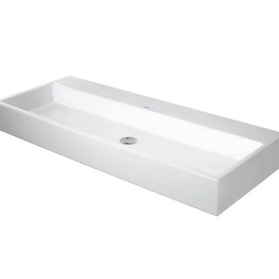 Duravit Vero Air - dubultā izlietne 120x47 cm, bez pārplūdes, bez cauruma maisītājam, balta 2350120070