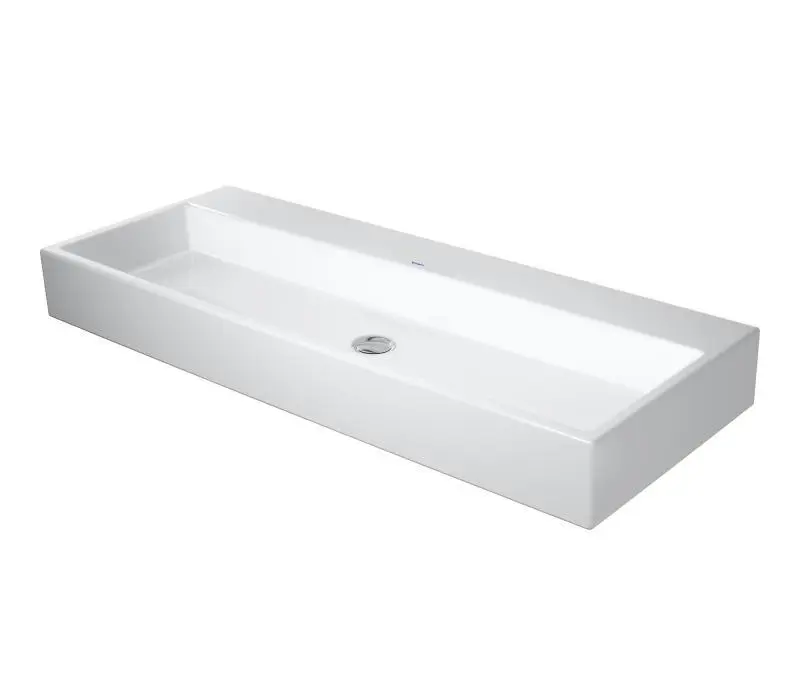 Duravit Vero Air - dubultizlietne 120x47 cm, bez pārplūdes, bez jaucējkrāna atveres, WonderGliss, balta 23501200701