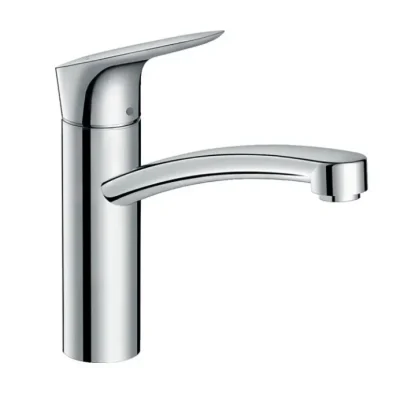 Hansgrohe Logis - virtuves izlietnes vienas sviras maisītājs 160, hromēts 71832000