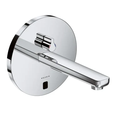 Kludi Zenta - elektroniska izlietnes armatūra, zemapmetuma montāža, hroms 3850105