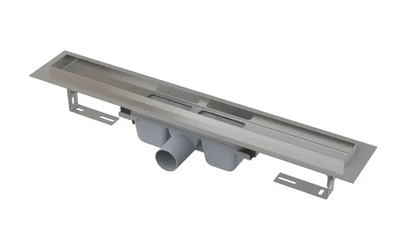 Alcadrain dušas notekas - dušas noteka Professional 115 cm, ar malu pilnajam režģim, nerūsējošais tērauds APZ6-1150