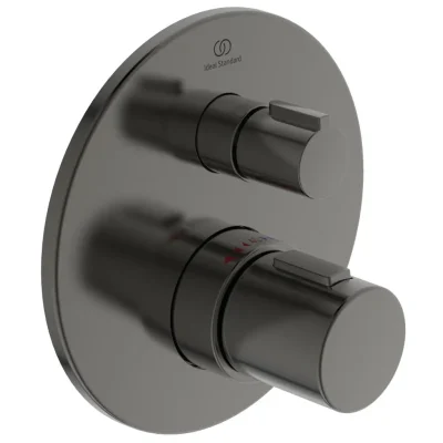 Ideal Standard CeraTherm - termostatisks vannas maisītājs, zemapmetuma, Magnetic Grey A5813A5