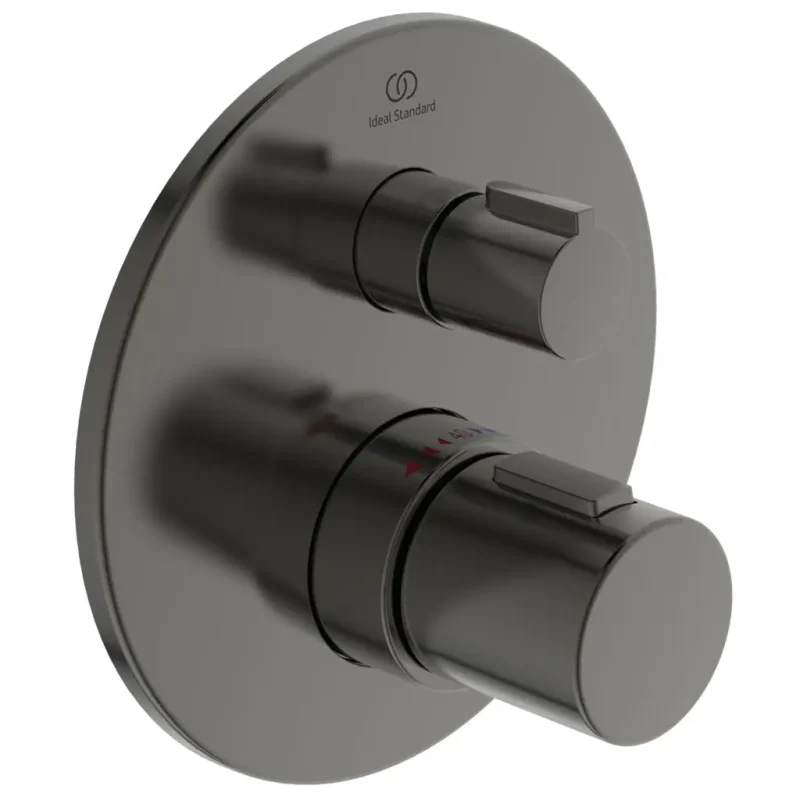 Ideal Standard CeraTherm - termostatisks vannas maisītājs, zemapmetuma, Magnetic Grey A5813A5
