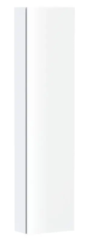 Hansgrohe Xilesa E - augstais skapis, 40x165x20 cm, 1 durvis, eņģes kreisajā pusē, matēti balts 54285700