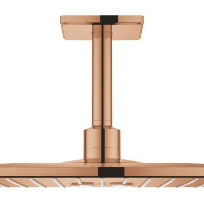 Grohe Rainshower SmartActive Cube - galvas duša 31x31 cm, 2 strūklas veidi, Warm Sunset 26481DA0