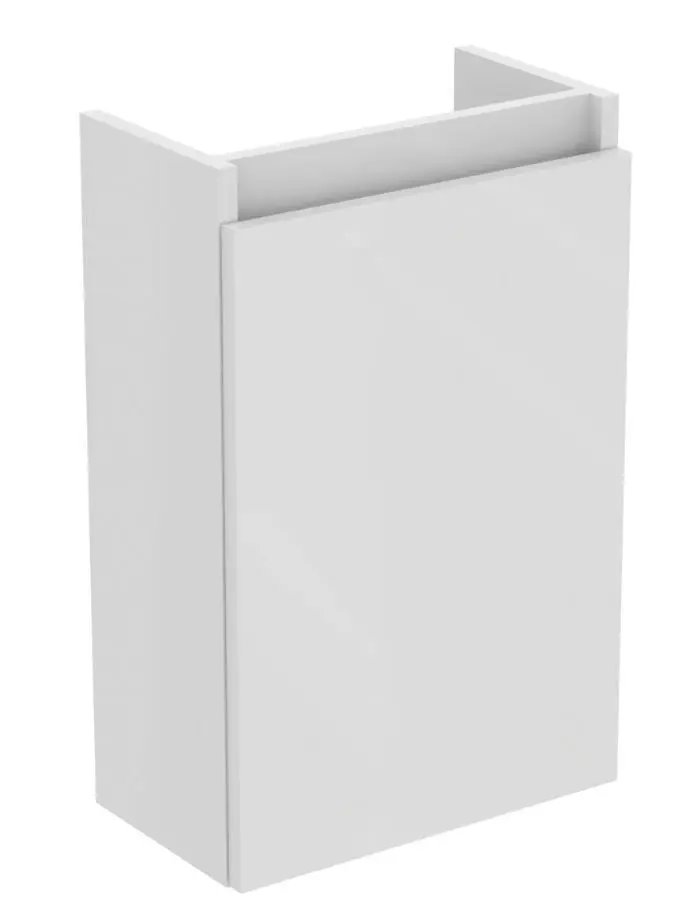Ideal Standard Eurovit+ - izlietnes apakšskapītis, 55x35x20 cm, 1 durvis, eņģes pa kreisi/labi, balts spīdīgs R0271WG