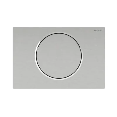 Geberit Sigma10 - elektroniskā vadības plate, tīkla barošana, vadības elektronika ar radio uztvērēju, matēts nerūsējošais tērauds 115.867.SN.6