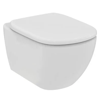 Ideal Standard Tesi - piekaramais WC ar SoftClose sēdekli, RimLS+, balts T536101