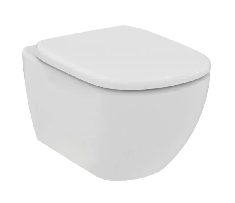 Ideal Standard Tesi - piekaramais WC ar SoftClose sēdekli, RimLS+, balts T536101