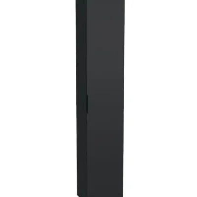 Jika Cube - augstais skapis, 170x32x25 cm, 1 durvis L/K, matēti antracīta H4537211763521