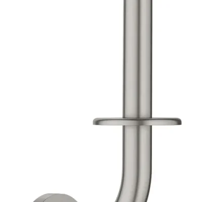 Grohe QuickFix Start - rezerves tualetes papīra turētājs, Supersteel 41186DC0
