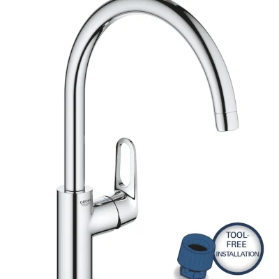 Grohe Start Flow - virtuves izlietnes maisītājs, hroms 31555001