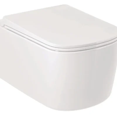 Kludi Resa S - piekaramais WC, Rimless, Spiralflush, balts spīdīgs 27WCW0143