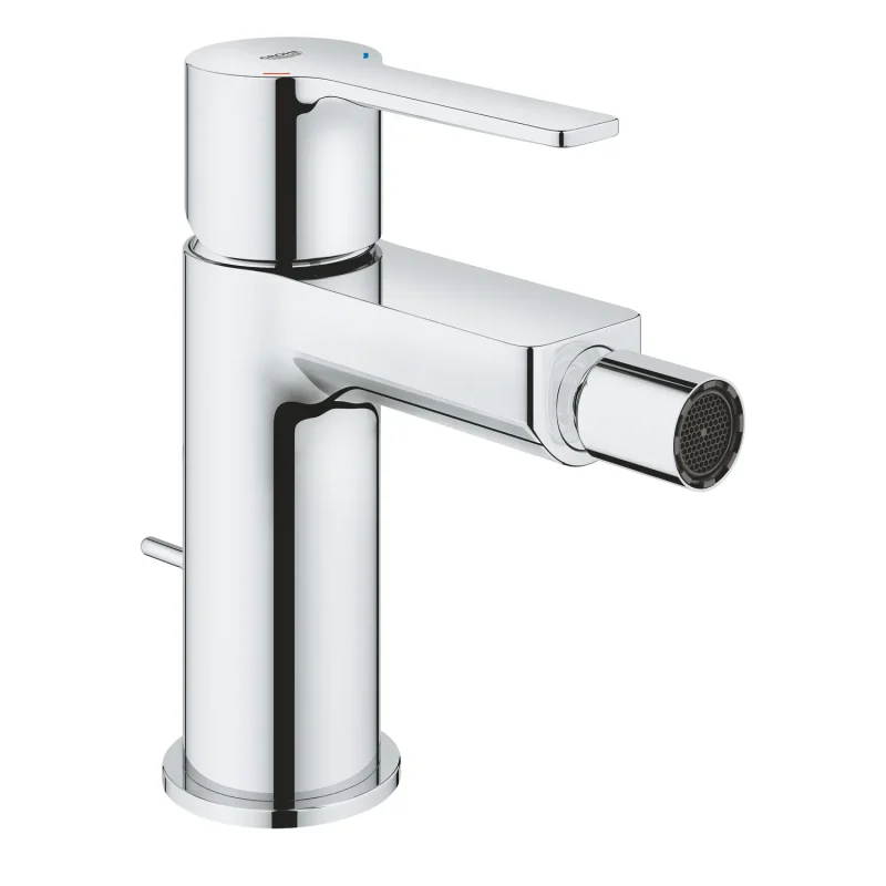 Grohe Lineare - bideta vienas sviras maisītājs ar noteces komplektu, hromēts 33848001