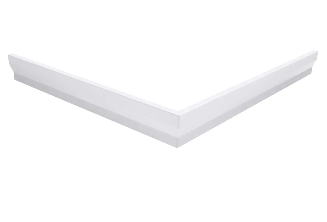 Gelco Aneta - priekšējā plāksne 1000x1000 mm, balta GP001