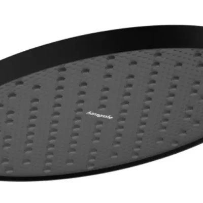 Hansgrohe Activera S - galvas duša, diametrs 24 cm, EcoSmart, matēti melns 28056670