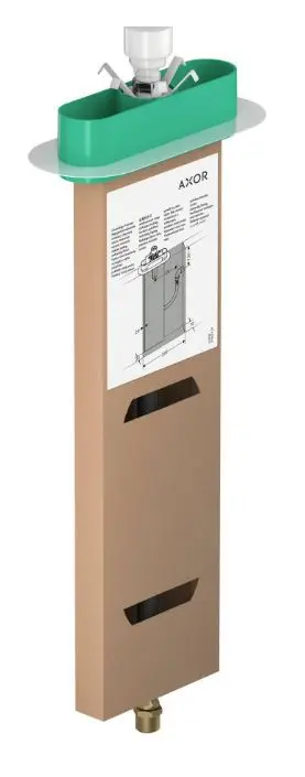 Axor sBox - iebūvējamais korpuss vannas malas maisītājam 15490180