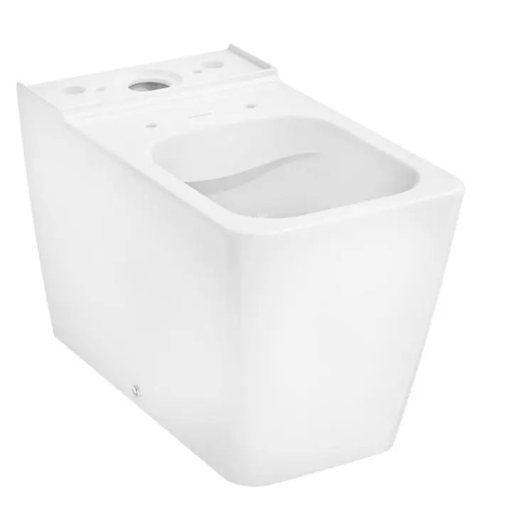 Hansgrohe EluPura Q - WC kombinētā bļoda, Vario noteka, Rimless, AquaFall Flush, SmartClean, EcoSmart, balta 61164450
