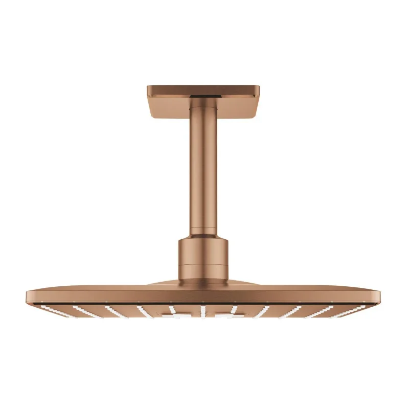 Grohe Rainshower SmartActive Cube - galvas duša 310, dušas roka 14 cm, 2 strūklas veidi, Warm Sunset 26481DL0